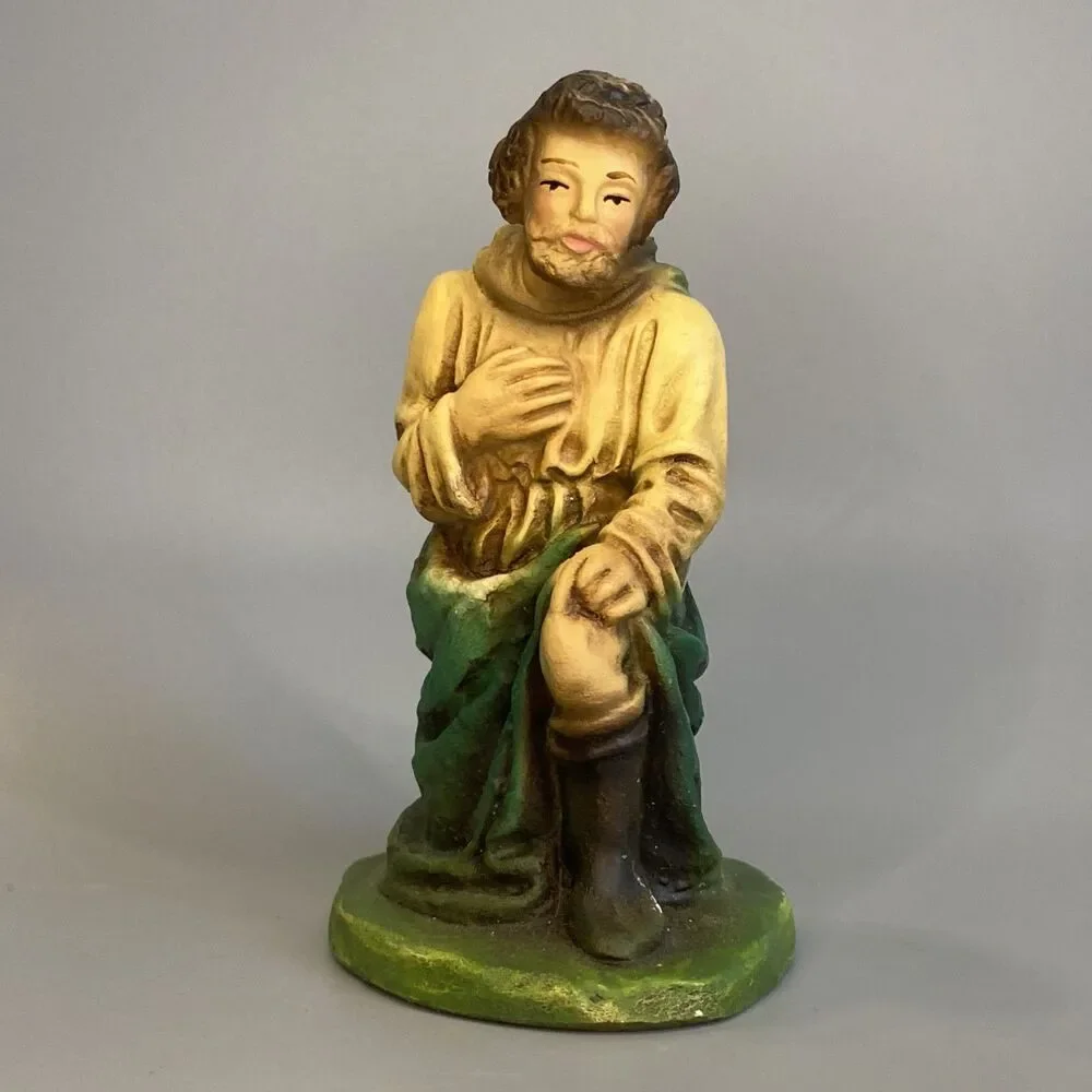 Columbia Statuary Chalkware Joseph Nativity Figure 4